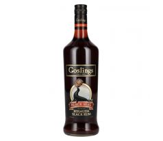 Goslings Black Seal 80 Proof Bermuda Black Rum 40% 1l (čistá fľaša)