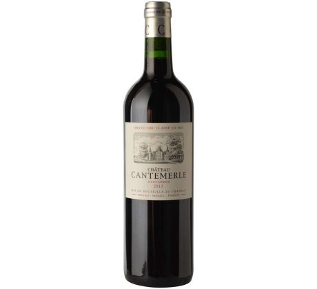 Château Cantemerle 5ėme Cru Classé 2015 13% 0,75l (čistá fľaša)