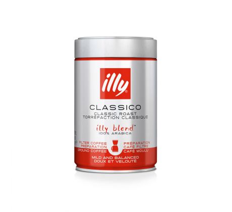 illy CLASSICO mletá káva 24 x 250 g