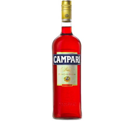 Campari Bitter 28,5% 1,0 l (čistá fľaša)