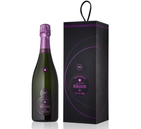 Guido Berlucchi ´61 Franciacorta Nature Rosé 2016 DOCG 12,5% 0,75 l (kartón)