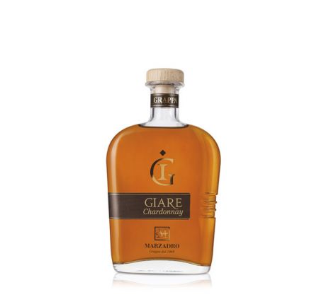 Marzadro Grappa Giare Chardonnay 41% 0,7 l (čistá fľaša)