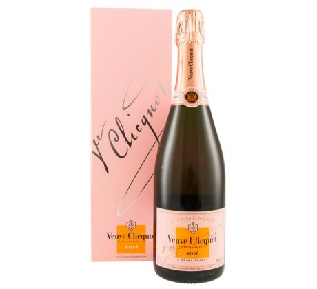 Veuve Clicquot Rosé Brut 12,5% 0,75 l (kartón)