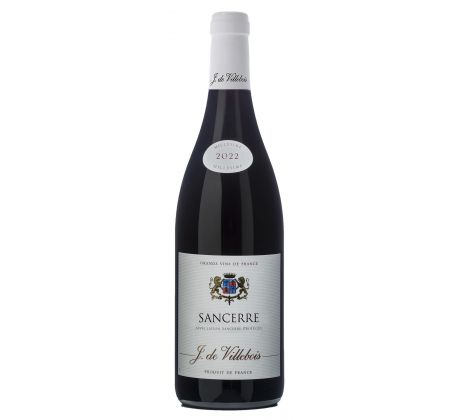 J. de Villebois Sancerre Rouge 2022 13% 0,75l (čistá fľaša)