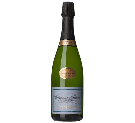 Cave de Turckheim Crémant d’Alsace Brut Médaille Or Paris 2023 12% 0,75 l (čistá fľaša)