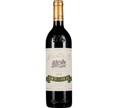 La Rioja Alta Gran Reserva 904 "Selección Especial" 2015 14,5% 0,75l (čistá fľaša)