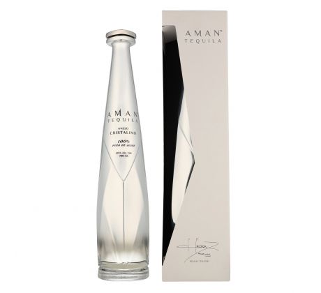 Aman Tequila Añejo Cristalino 100% de Agave 40% 0,7 l (kartón)