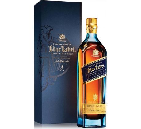 Johnnie Walker Blue Label 40% 1l (kazeta)