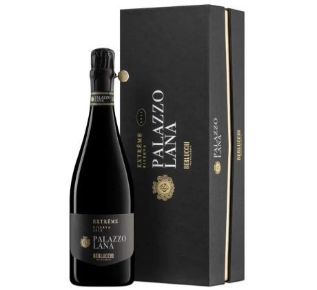 Guido Berlucchi Franciacorta Palazzo Lana Extreme Riserva 2013 Extra Brut DOCG 12,5% 0,75 l (kazeta)