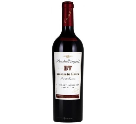 Beaulieu Vineyard Cabernet Sauvignon Private Reserve Georges de Latour 2019 14,5% 0,75l (čistá fľaša)