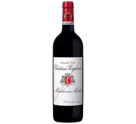 Château Poujeaux Cru Bourgeois 2022 14% 0,75l (čistá fľaša)