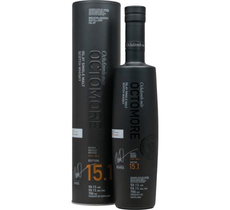 Bruichladdich Octomore 15.1 59,1% 0,7 l (tuba)