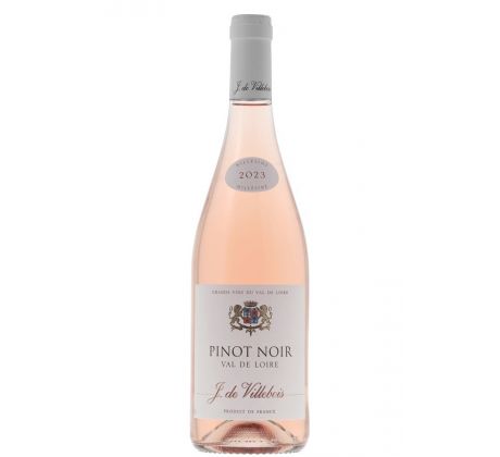 J. de Villebois Pinot Noir Rosé 2023 12% 0,75l (čistá fľaša)