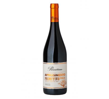 Cantine Paololeo "Passitivo" Primitivo IGT Puglia Appassimento 2022 14,5% 0,75l (čistá fľaša)