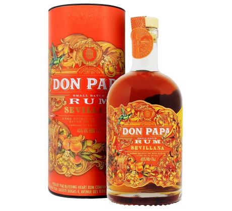 Don Papa Sevillana Cask Finish 40% 0,7 l (tuba)