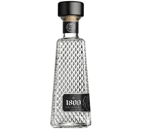 1800 Tequila Cristalino Añejo 100% Agave 38% 0,7l (čistá fľaša)